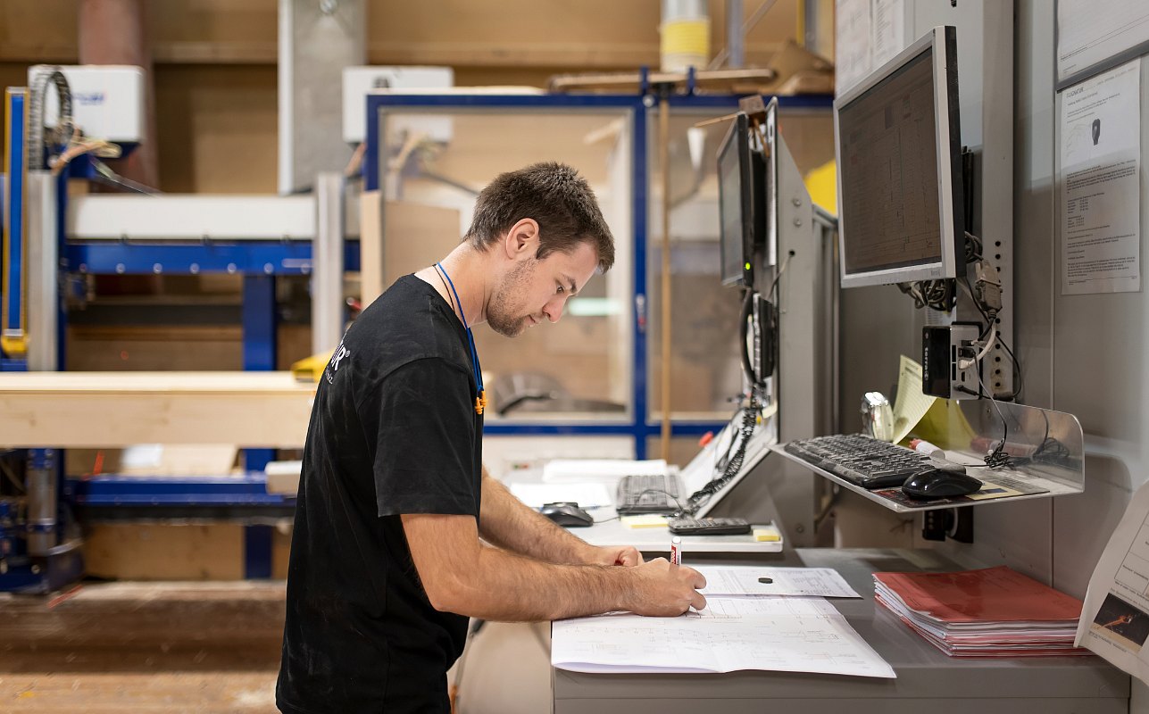 Offene Stelle: Abbund